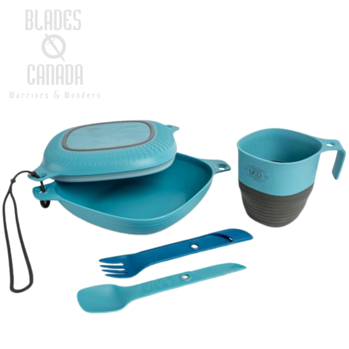 UCO 6 Piece Mess Kit, Blue, F-MK-CORE6PC-BLUE (image for) UCO 6 Piece Mess Kit, Blue, F-MK-CORE6PC-BLUE