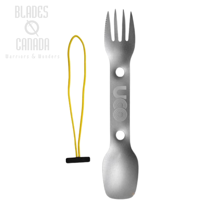 UCO Utility Spork, Titanium, F-SP-TI (image for) UCO Utility Spork, Titanium, F-SP-TI