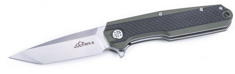 Ultra-X Boa D2 Satin - Olive G10/Carbon Fiber HK209B