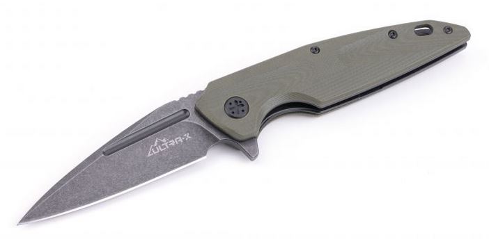 Ultra-X Bat D2 Black Stonewash - OD Green HK211M