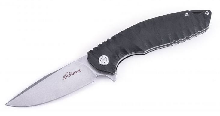 Ultra-X Ripple D2 Stonewash - Black HK214H - Click Image to Close