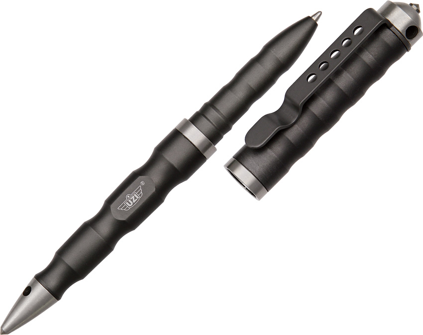 UZI TP7GM Tactical Defender Pen - Gunmetal Grey - Click Image to Close