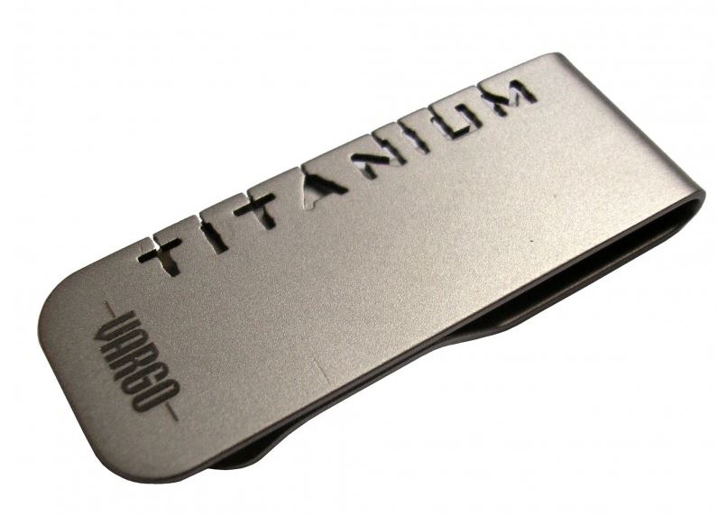 Vargo Titanium Money Clip, VR428