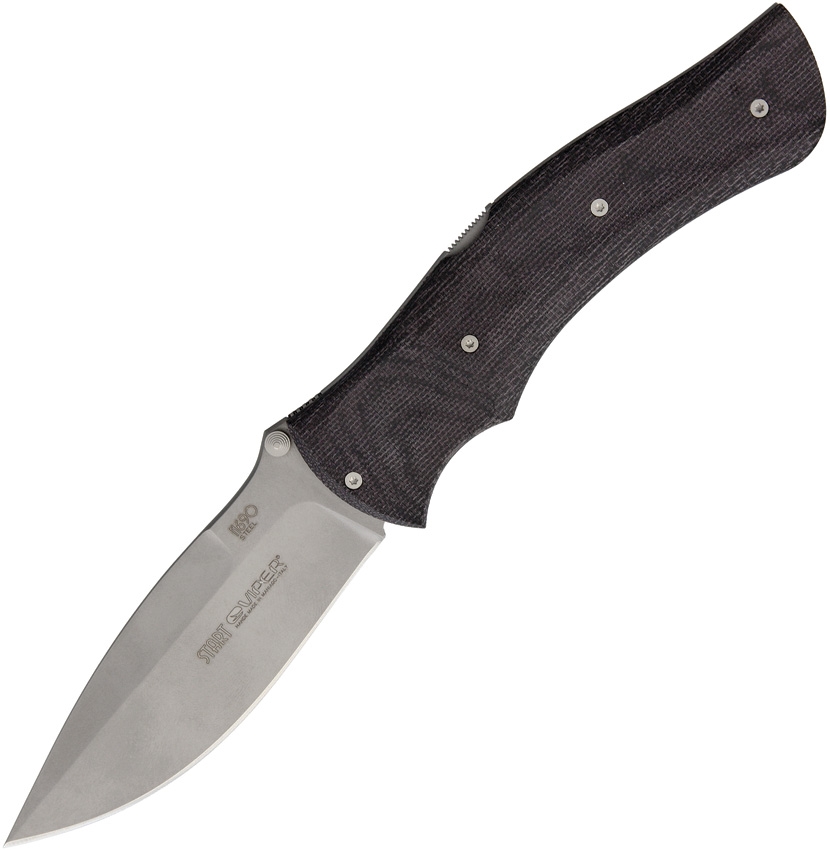 Viper Start Folding Knife, N690Co SW, Micarta Black, V5850CN