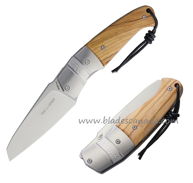 Viper Novis Folding Knife, M390, Olive Wood,V5974UL