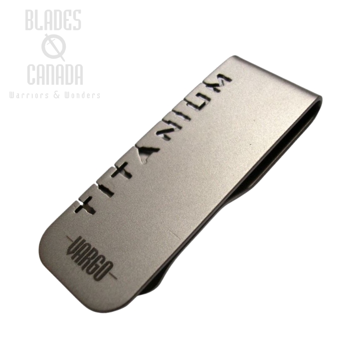 Vargo Titanium Money Clip, VR428