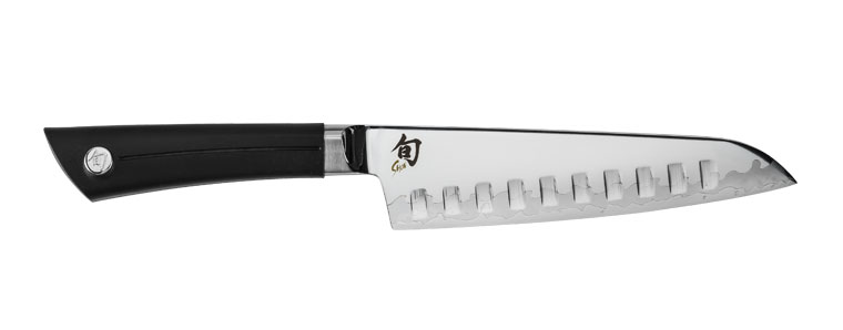 Shun VB0718 Sora 7" Santoku Hollow Ground - Click Image to Close