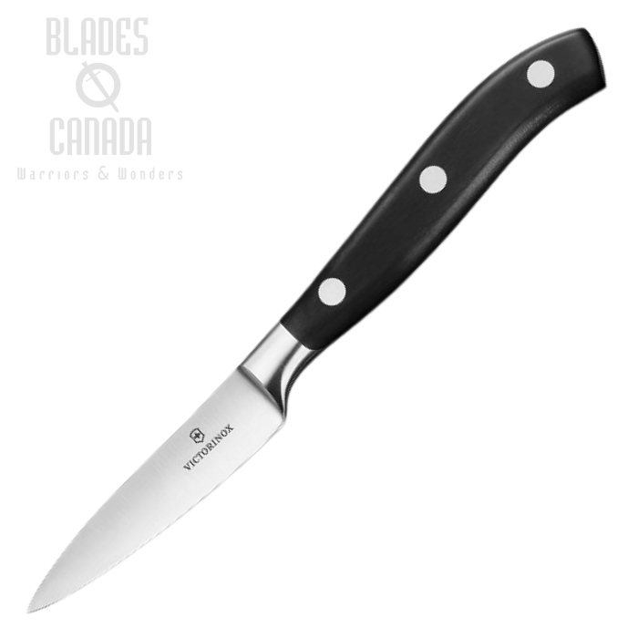 Victorinox Grand Maitre Black 3" Paring Knife - Straight Edge