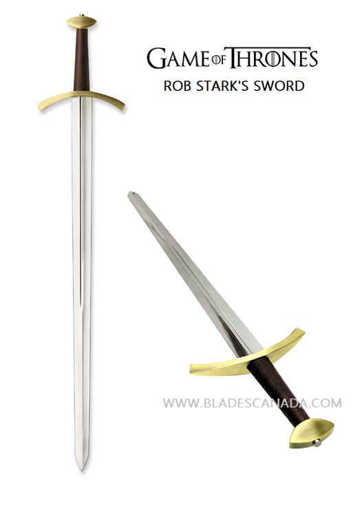 Valyrian Steel Game of Thrones Sword of Rob Stark, VS0104 - Click Image to Close