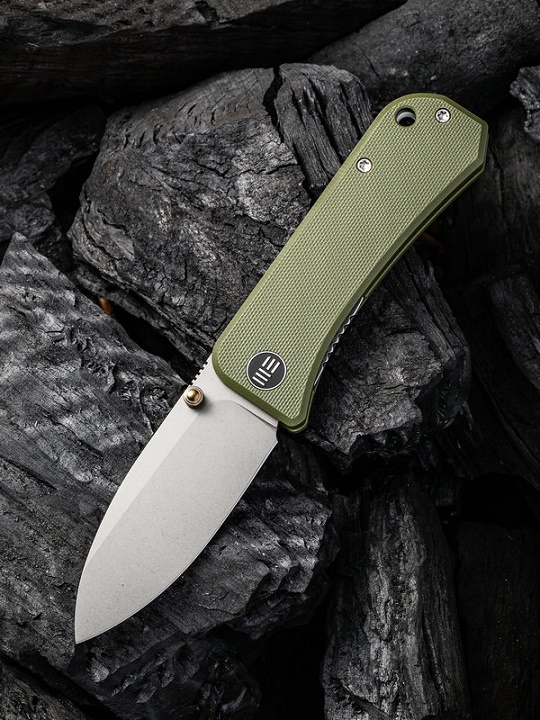 WE Knife Banter Folding Knife, S35VN SW, G10 OD Green, 2004D - Click Image to Close