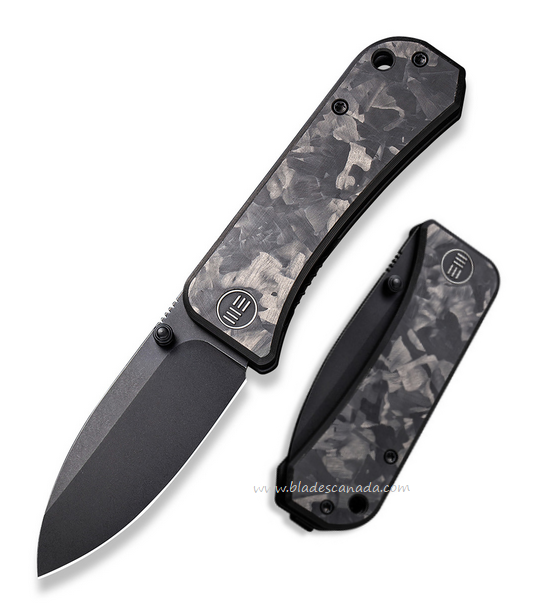 WE Knife Banter Folding Knife, S35VN Black SW, Carbon Fiber, 2004H