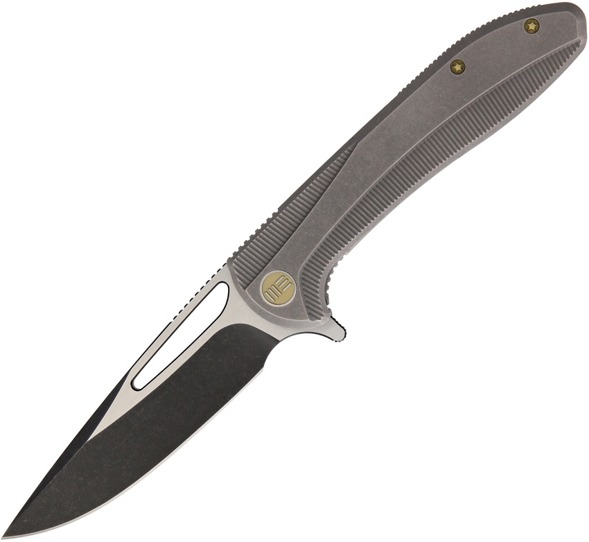 WE Knife 615H Flipper Framelock Knife, S35VN Two-Tone, Titanium, 615H