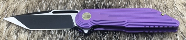 WE Knife 616A Framelock Folding Knife, M390 Tanto, Titanium Purple