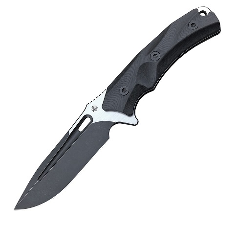 WE Knife Vindex Fixed Blade Knife, D2 Steel, G10 Black, 802B