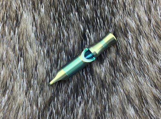 WE Knife A-05C Whistle, Titanium Green, A-05C