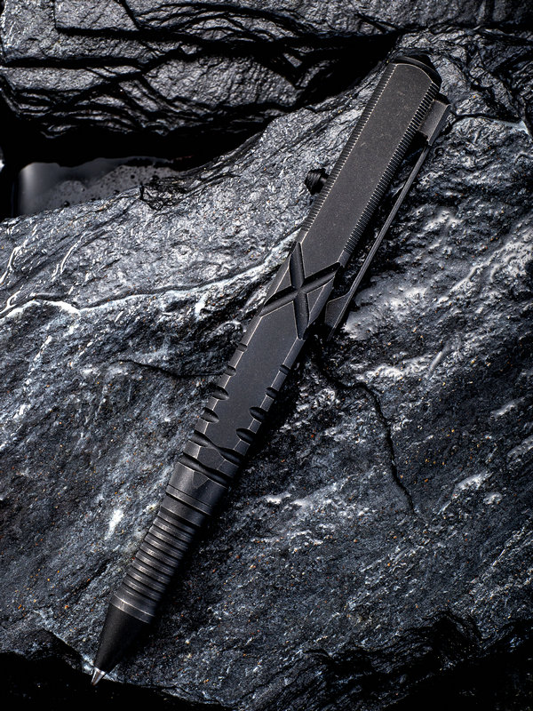 WE Knife TP-02D Tactical Pen, Titanium Black