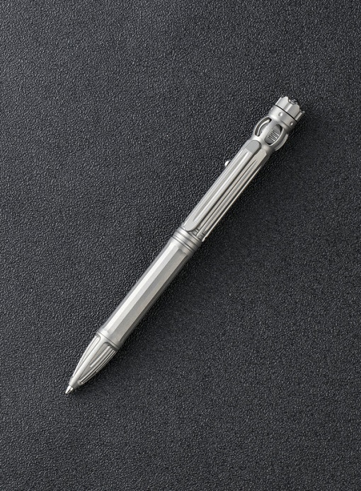 WE Knife TP-07A Baculus Titanium Pen, Spinner, Glass Breaker, TP-07A