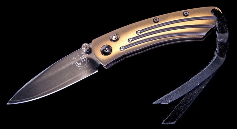 William Henry B04 Pikatti Scorch ZDP189 Titanium Handle