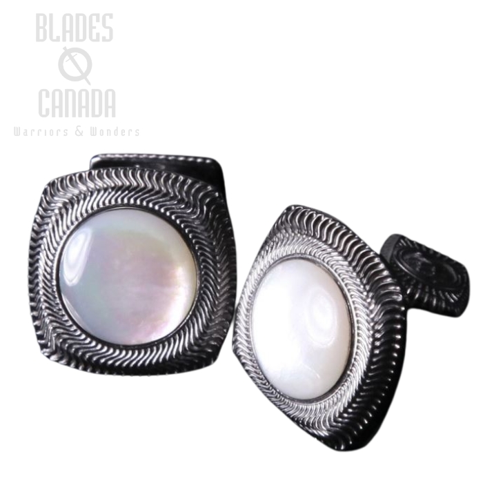 William Henry CL1-3 Mother of Pearl Cufflinks