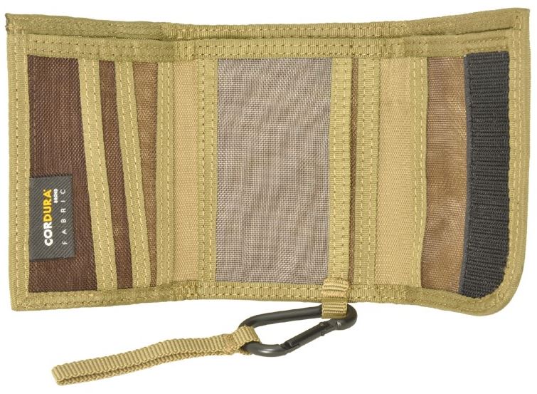 Hazard 4 Mil-Wafer Slim Trifold Wallet - Coyote - Click Image to Close