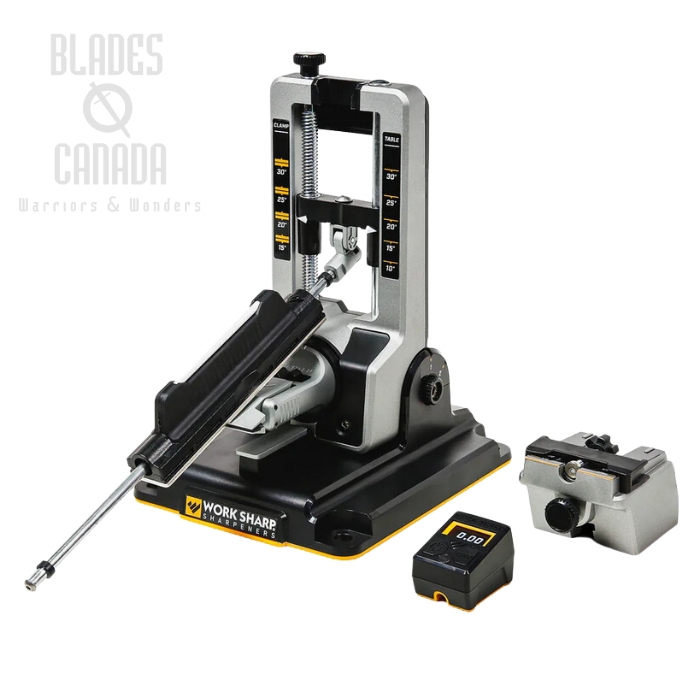 Work Sharp Professional Precision Adjust Knife Sharpener, WSBCHPAJ-PRO