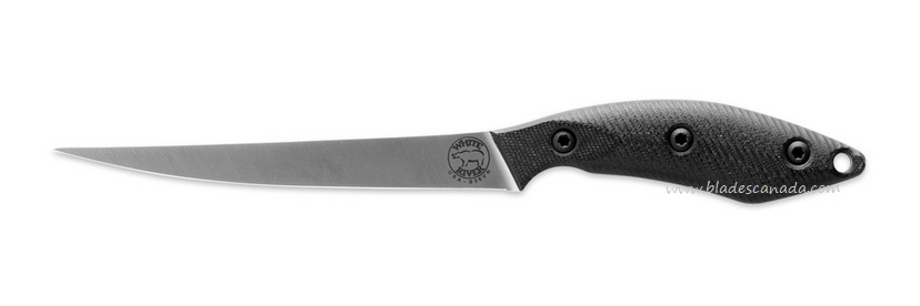 White River Pro Fillet Knife, CPM S35VN 6", G10 Black, Kydex Sheath