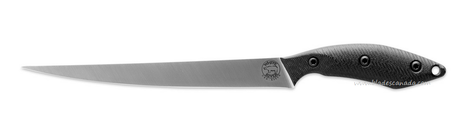 White River Pro Fillet Knife, CPM S35VN 8", G10 Black, Kydex Sheath