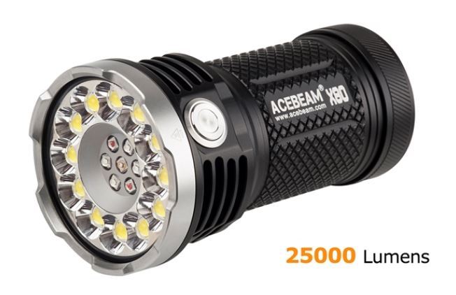 Acebeam X80 Searchlight - 25000 Lumens