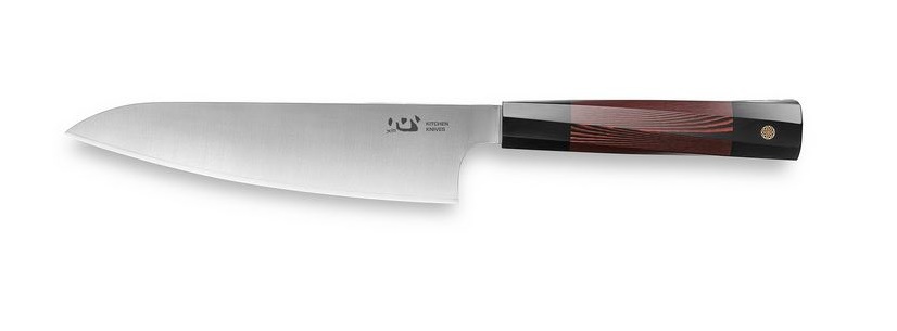 Xin Cutlery XC104 XinCare 7" Chef Knife - Black & Red G10