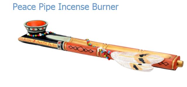 YTC Summit 6069 Peace Pipe Incense Burner