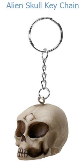 YTC Summit 8401 Alien Skull Key Chain