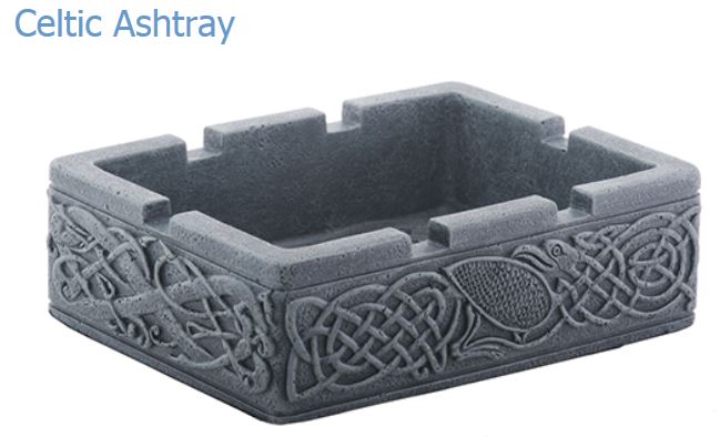 YTC Summit 8586 Celtic Ashtray - Click Image to Close