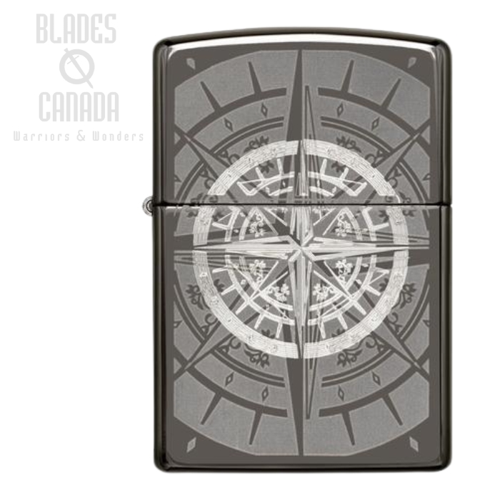 Zippo Black Ice Compass Lighter, 29232