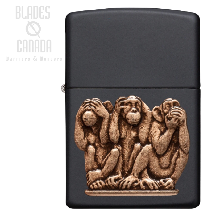 Zippo Three Monkeys Lighter, 29409