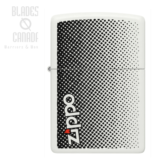 Zippo White Matte Lighter, 29689