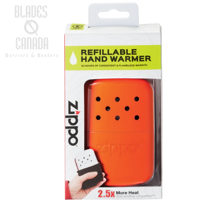 Zippo 12 Hour Hand Warmer, Orange