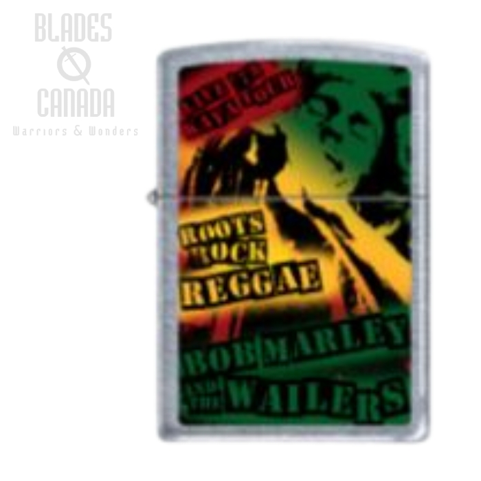 Zippo Bob Marley Roots, Rock & Reggae Lighter, (Full Colour)