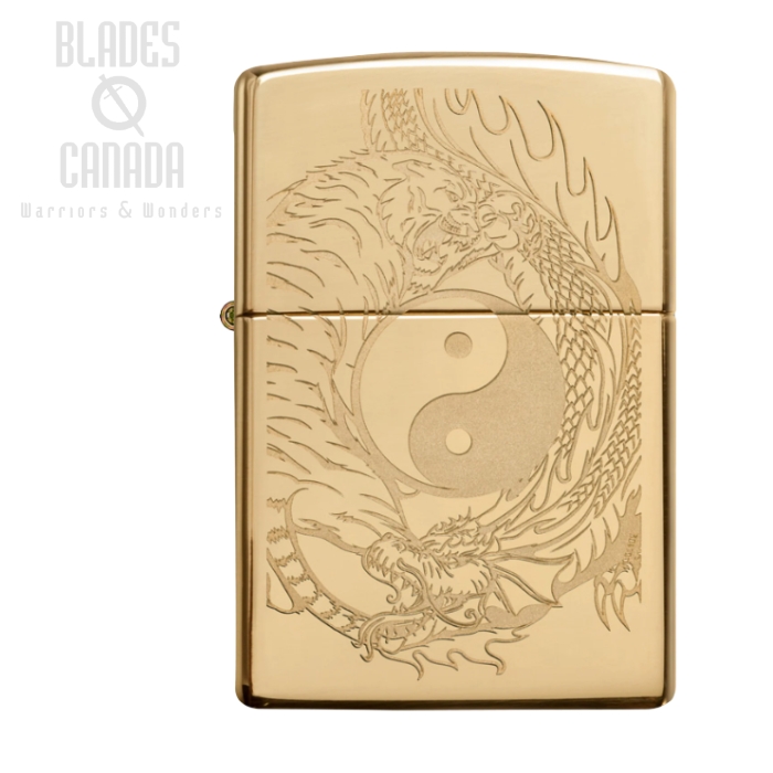 Zippo Tiger and Dragon Design Lighter, 49024