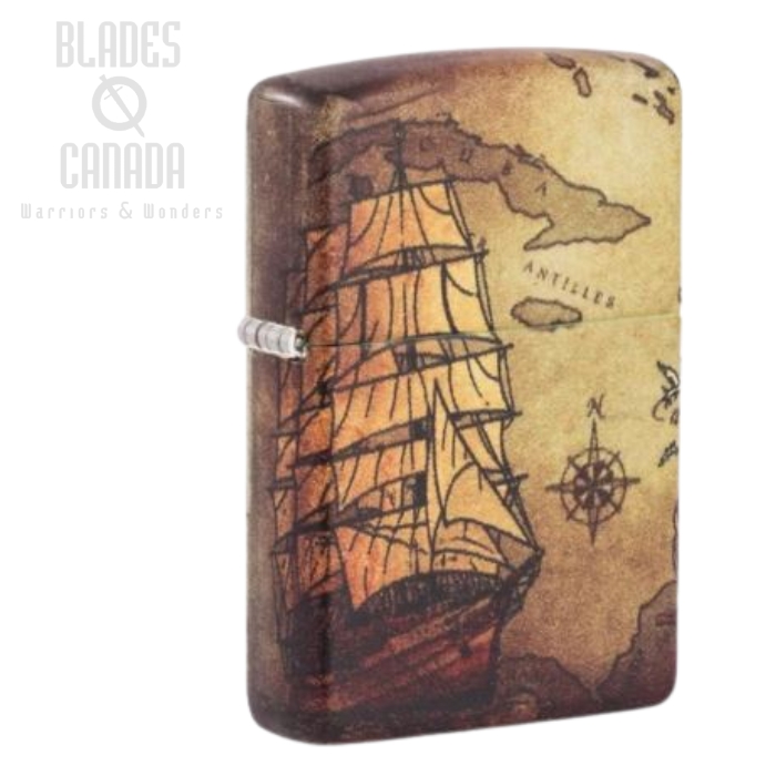 Zippo Pirate Ship Lighter, 49355