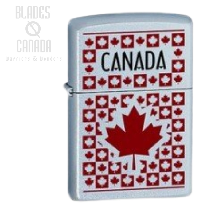 Zippo Canada Maple Leaves Lighter, 61875